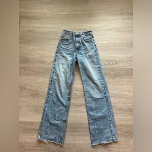 Zara High Rise Denim Jeans